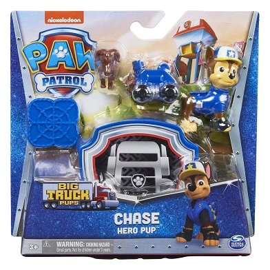 PAW Patrol Big Truck Pups - Chase Speelfiguur