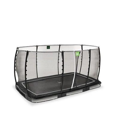 EXIT Allure Classic inground trampoline 244x427cm - zwart