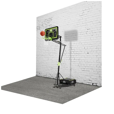 EXIT Galaxy verplaatsbaar basketbalbord op wielen - black ed