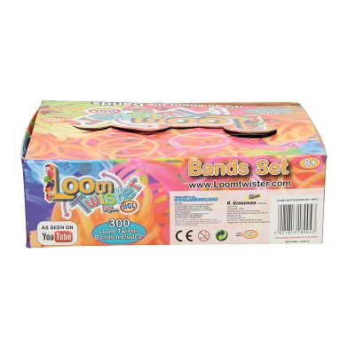 Loomset Twister Neon Mixed, 14.400dlg + accessoires