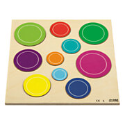 Rolf Relief - Puzzle Discover the Size Bubbles, 10tlg.