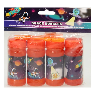 Seifenblasen und Raumfahrtblasenbläser, 4x50ml