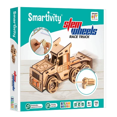 Smartivity Wheel Racers - Race Truck Houten Bouwpakket