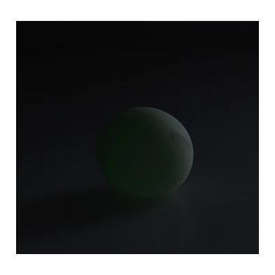 Quetschball leuchtet im Dunkeln, 6 cm