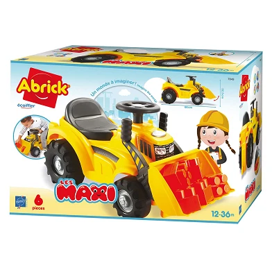 Abrick Maxi Walk-Traktor mit Frontlader