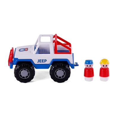 Cavallino Jeep met 2 Speelfiguren