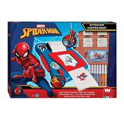 Spiderman Aufklebermaschinen-Set