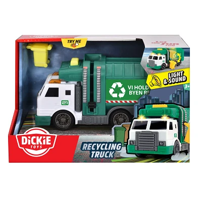 Dickie Recycle Vrachtwagen met Licht en Geluid