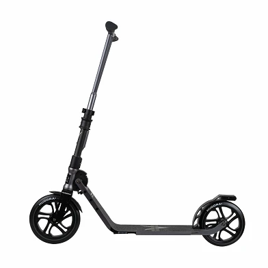 HUDORA BIG Wheel 230 Scooter mit V-förmigem Lenker – Anthrazit
