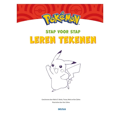 Pokémon - Stap voor Stap Leren Tekenen Hobbyboek