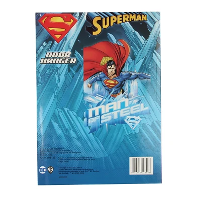 Warner Bros. Color Malbuch Superman mit Aufklebern