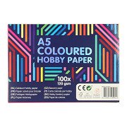 Farbiges Hobbypapier A5