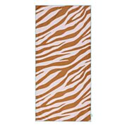 Swim Essentials Mikrofaser-Strandtuch Orange Zebra, 135 x 65 cm