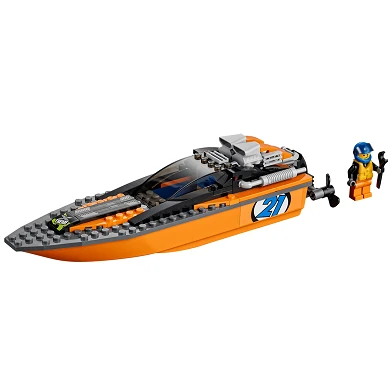 LEGO City 60085 4x4 met Speedboot