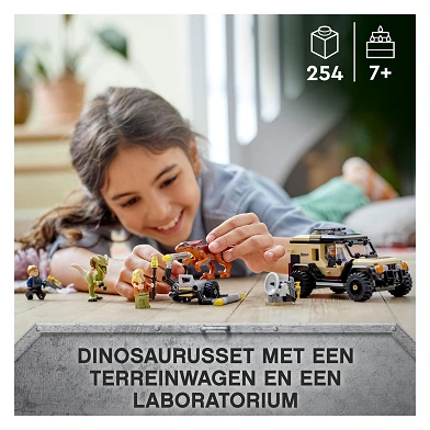 LEGO Jurassic 76951 Pyroraptor- und Dilophosaurus-Transport