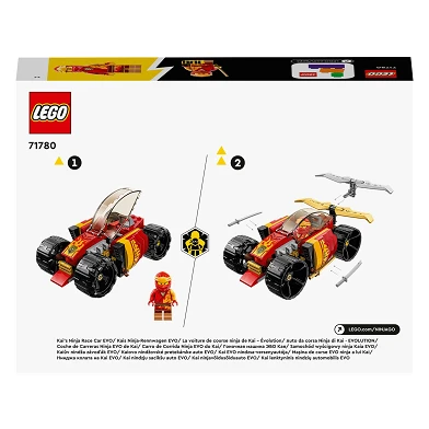 LEGO Ninjago 71780 Kais Ninja-Rennwagen EVO