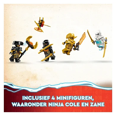 LEGO Ninjago 71791 Zanes Dragon Force Spinjitzu-Rennwagen