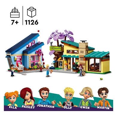 LEGO Friends 42620 Olly und Paisleys Häuser