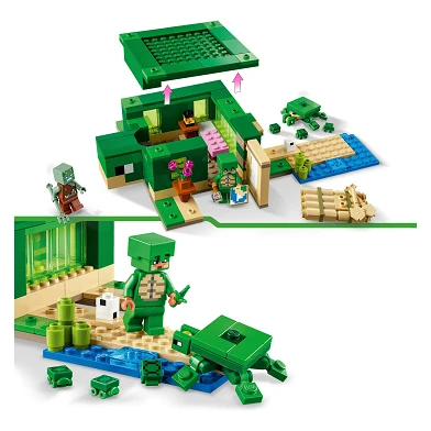 LEGO Minecraft 21254 Das Turtle Beach House