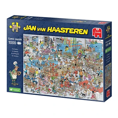 Jan van Haasteren Puzzle - Die Bäckerei, 1000 Teile.