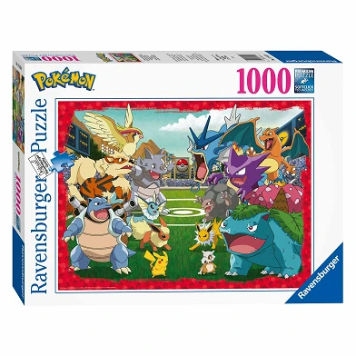 Ravensburger Puzzle Konfrontation zwischen Pokémon, 1000 Teile.