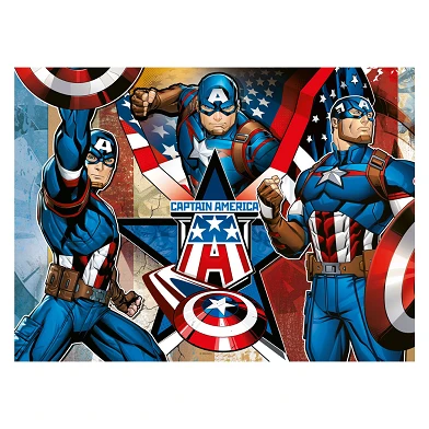 Legpuzzel XXL Captain America, 100st.