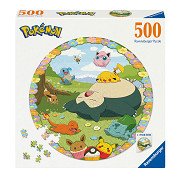 Legpuzzel Rond Pokémon, 500st.