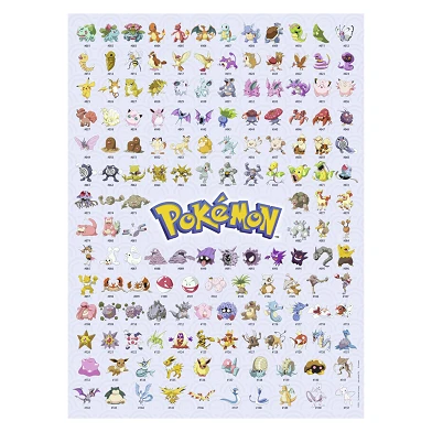 Pokémon-Puzzle, 500 Teile.