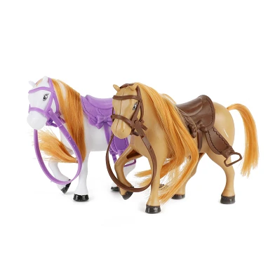 Lilly Teenagerpuppen mit Pferden, 12 cm