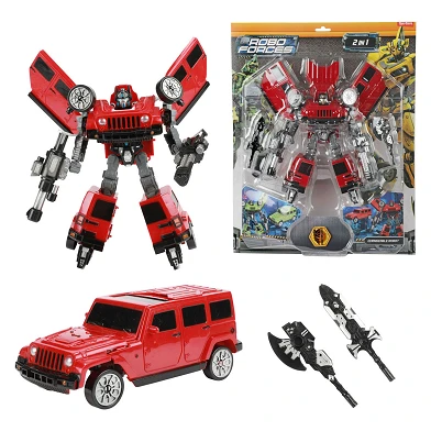 Roboforces Change Robot – SUV Levin Warrior Red