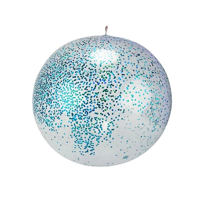 Opblaasbare Glitter Ballon, 60cm