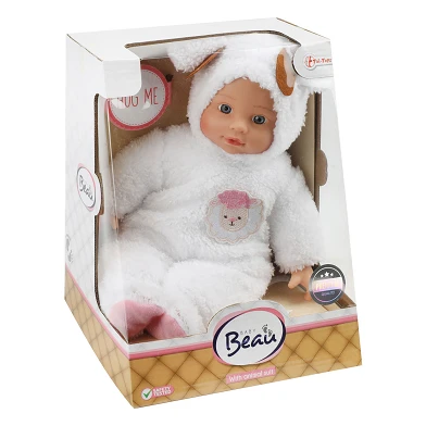 Baby Beau Babypuppe im Tierkostüm Schaf
