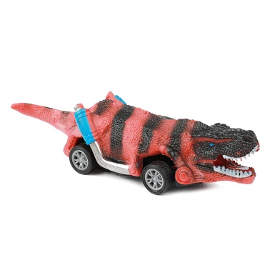World of Dinosaurs Dino Pullback Car, 4-tlg.