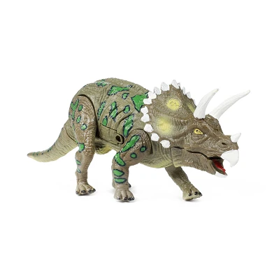 World of Dinosaurs Triceratops, beweglicher Dino mit Sound