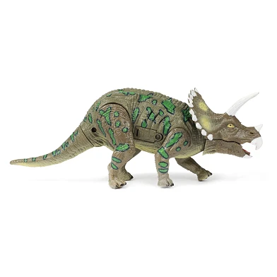 World of Dinosaurs Triceratops, beweglicher Dino mit Sound