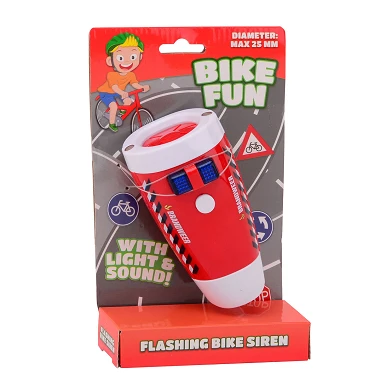 Bike Fun Fahrradlicht Feuerwehr mit Sound