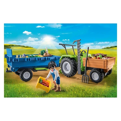 Playmobil Country Traktor mit Anhänger – 71249