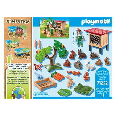 Playmobil Country Konijnenhok - 71252