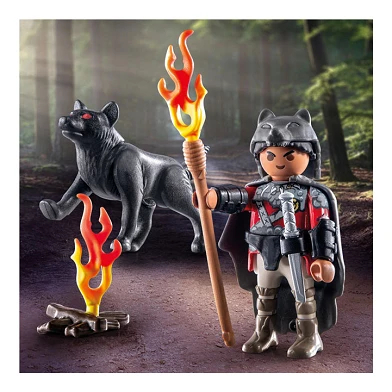 Playmobil Specials Krieger mit Wolf – 71482