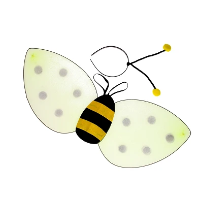 Verkleidungsset Biene