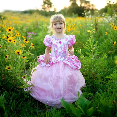 Verkleedjurk Prinses Luxe, 7-8 jaar