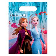 Disney Frozen 2 Uitdeelzakjes, 6st.
