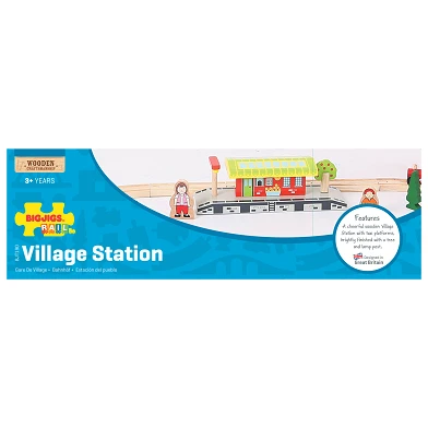 Bigjigs Holzschienen – Village Station