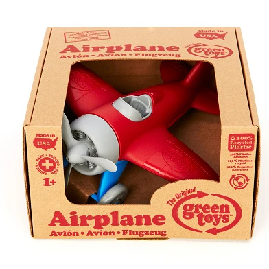 Green Toys Flugzeug - Rot