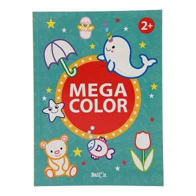 Mega Color Malbuch 2+