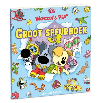 Woezel & Pip Kartonboek - Groot Speurboek
