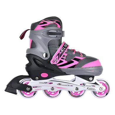 Inline Skates Pink/Grau, Größe 37-40