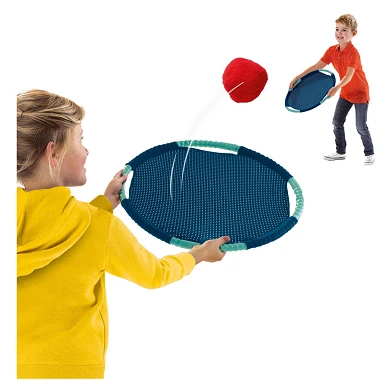 Tennis- und Frisbee-Spaß