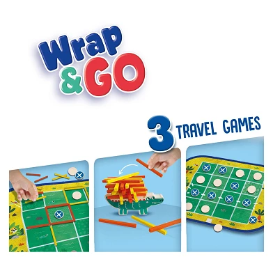 SES Wrap and Go Reisespiele, 3in1
