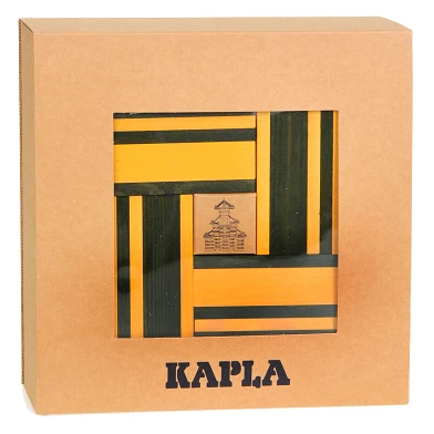 Kapla, Heft mit 40 gelben und grünen Planken